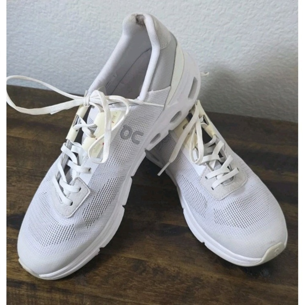 On‎ Cloud Cloudrift Women's 9.5 White Walking Shoes 87.97709 CloudTec Low Top